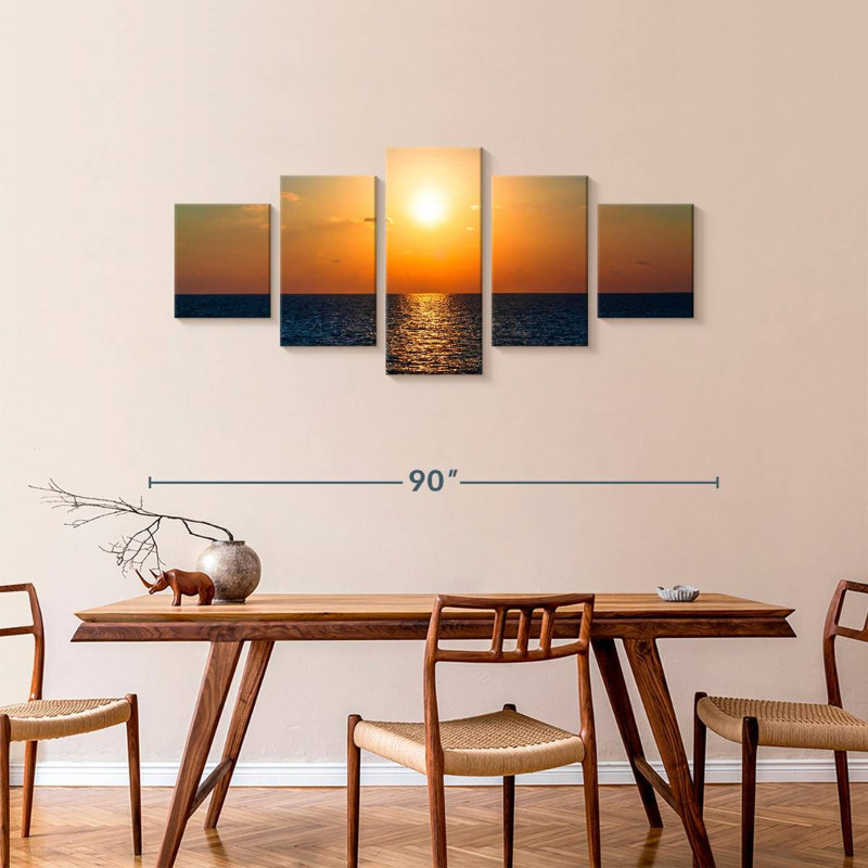 Basic Sunset, 36" H x 80" W