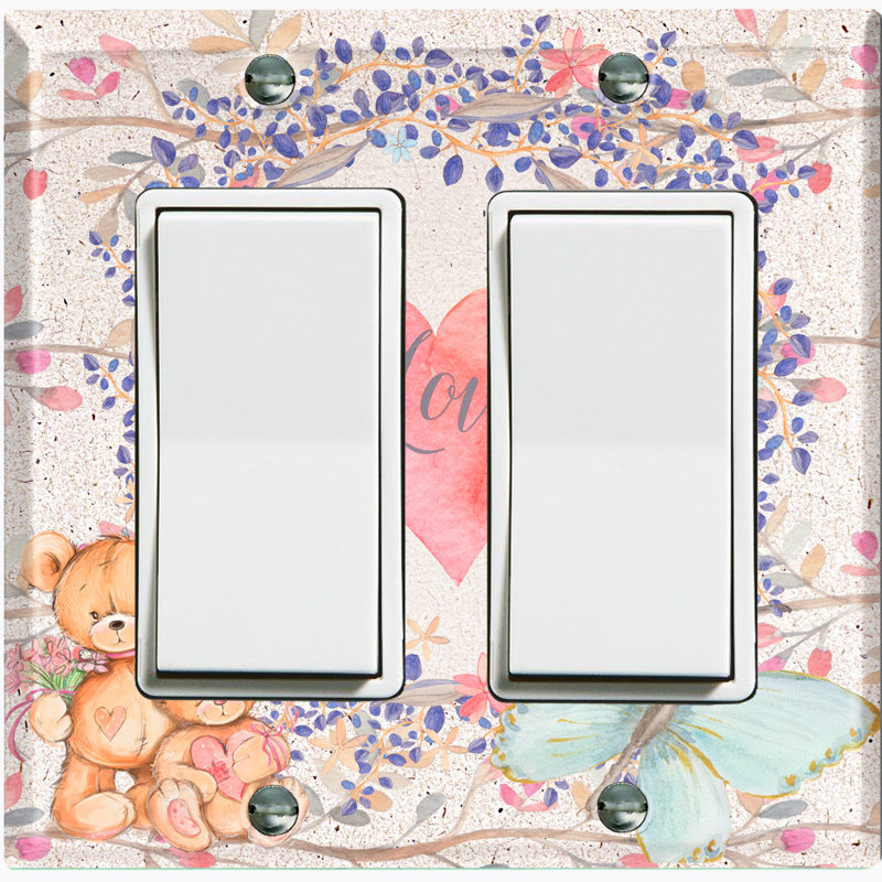2 - Gang Rocker Standard Wall Plate