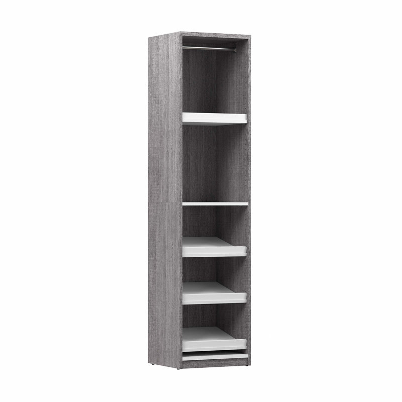Osterman 19.5'' Closet System, Bark Gray