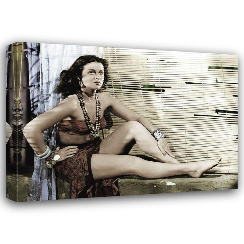 Alcott Hill® Hollywood, galerie de photos d'archives sur toile tendue sous le titre: Hedy Lamarr (64_487422)