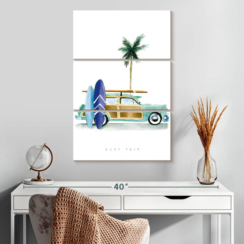 Senne Surf Days I, H 32 po x l 20 po