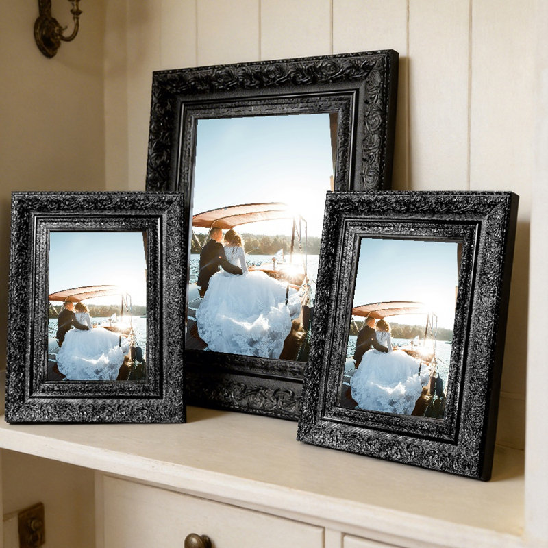 Cadre photo noir 3 pièces 11 "x 14" noir, Black, 3, 11" W x 14" H