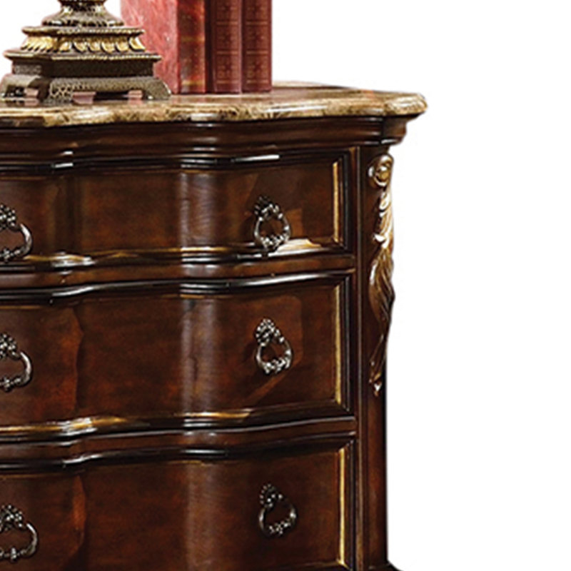 Faxon Nightstand in Dark Walnut
