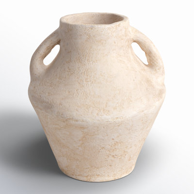 Roger 14" Handmade Paper Mache Table Vase