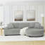 Canapé-lit modulaire rembourré en velours Corduroy-176309038