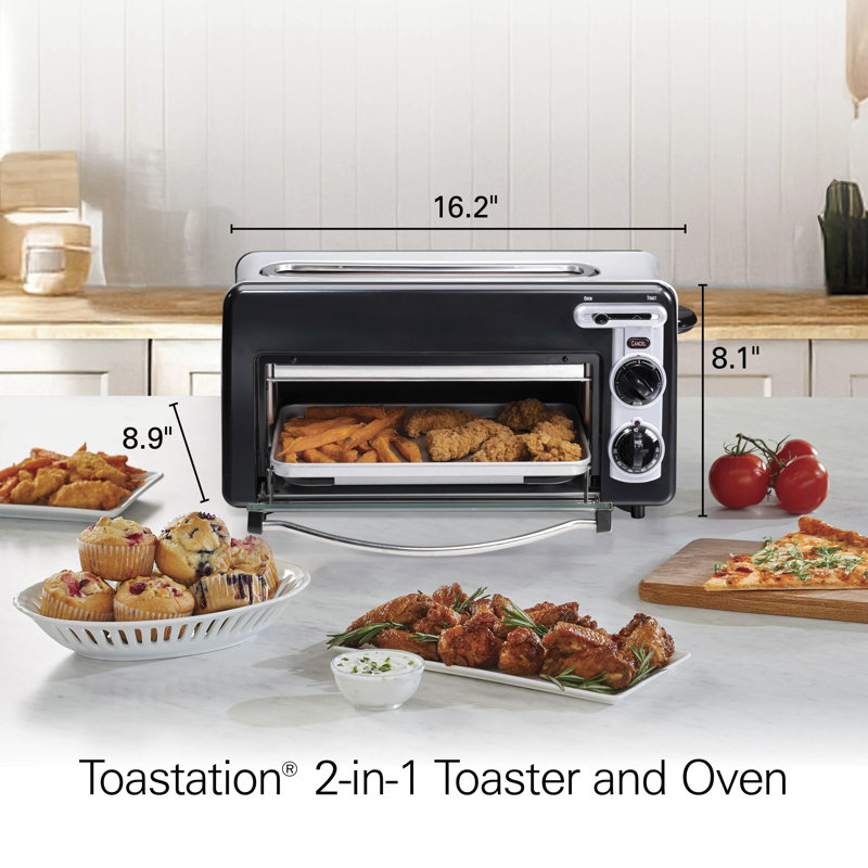 Toastation® 2-in-1 Toaster And Oven