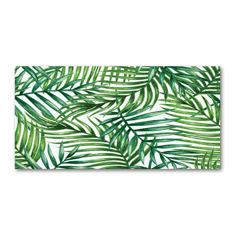 Leaves Of Palm - Wrapped Canvas Print