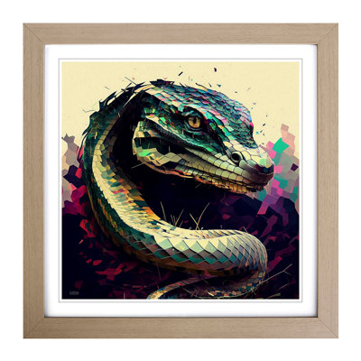 Snake - Framed Print