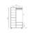 Binghampton Hall Tree 100cm Wide with Bench and Shoe Storage