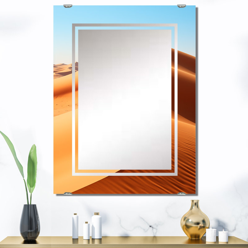 Musa - Miroir mural Big Desert MIR140865, 40 po x 30 po