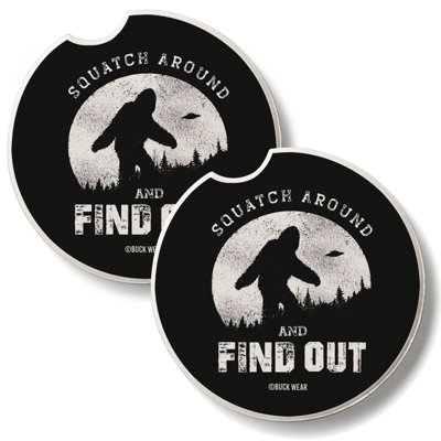 Find Out 2 Pack Stone Car Coasters