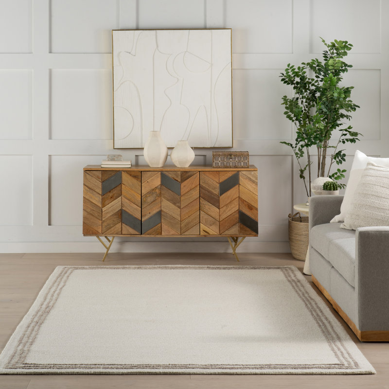 Tapis en laine Juliette Roan, Rectangle de 5 pi x 8 pi