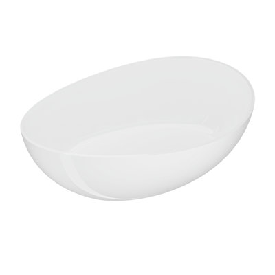 63" Freestanding Solid Surface Bathtub