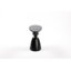 Table de bout Lucky Stone, table d'appoint en fibre de verre, table de coin minimaliste moderne, table basse avec décoration, décoration intérieure pour le salon, la chambre à coucher, la chambre d'amis-890683213