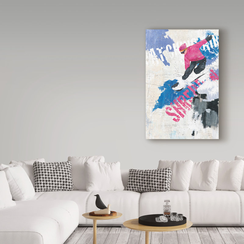 Helo «Catching Air II», art sur toile, H 19 po x l 12 po x P 2 po