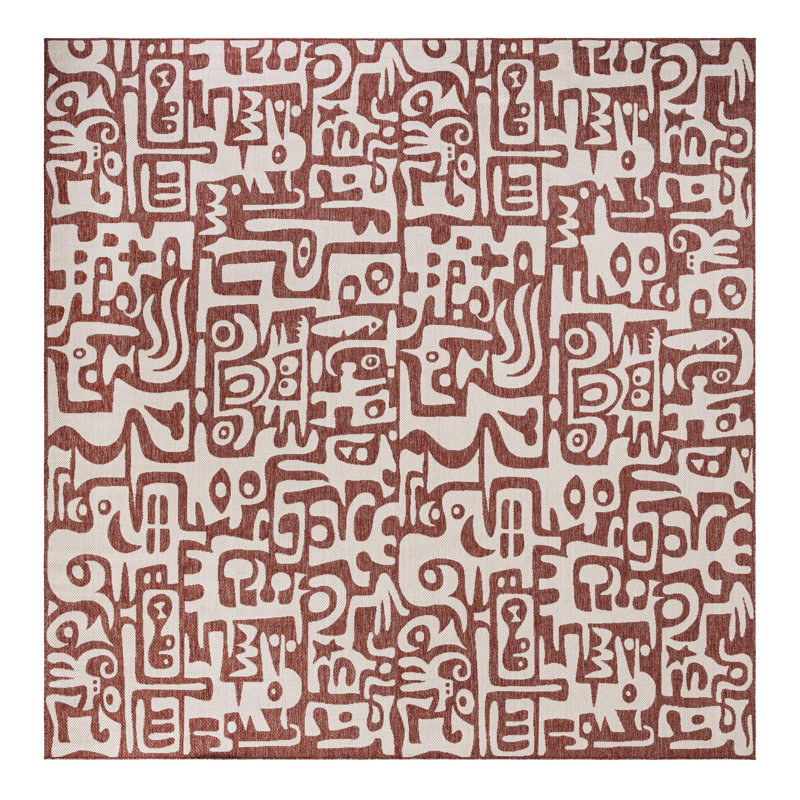 Lyric Hower Indoor/Outdoor Area Rug, Square 12'