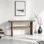 Retro Natural Wood Console Table