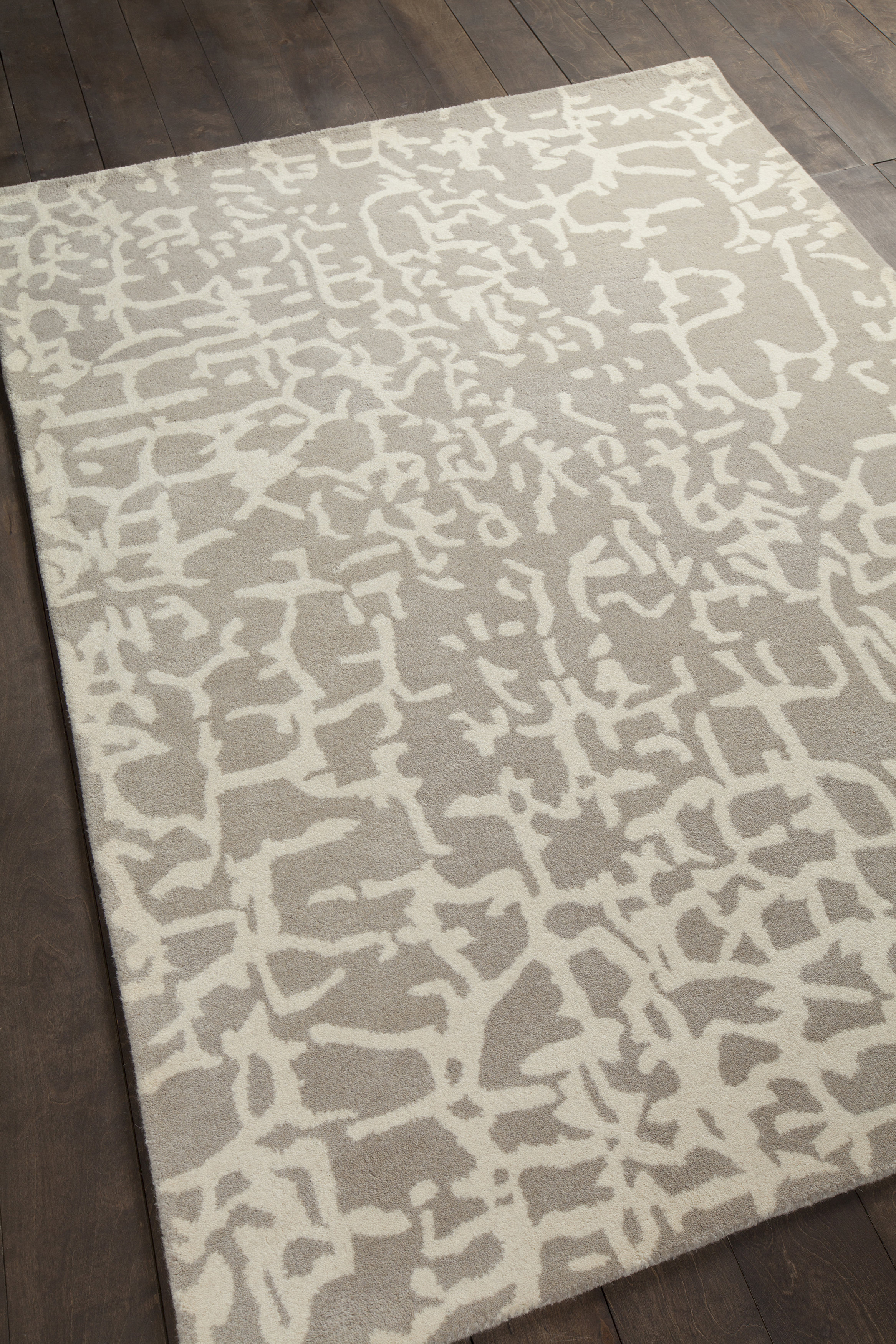 Lark Manor™ Acworth Gray/Cream Abstract Rug | Wayfair