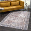 Tapis rouge / bleu / beige Jaelyne Performance-862858152