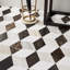 Cadmus 8" X 9.21" Marble Geometric Mosaic Wall & Floor Tile (0.51 Sq. Ft. / Sheet)