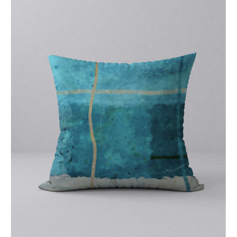 Housse de coussin carrée à losanges notes, 20 po X 20 po