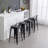 Saleh Counter Stool with Metal Frame-2028004526-2021325167