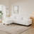 Drossart The 84.6-inch teddy fleece creative sofa can be assembled into a two-seater sofa plus a single couch with three waist pillows to perfectly stretch your waist for small apartment bedroom Spaces-1184265155