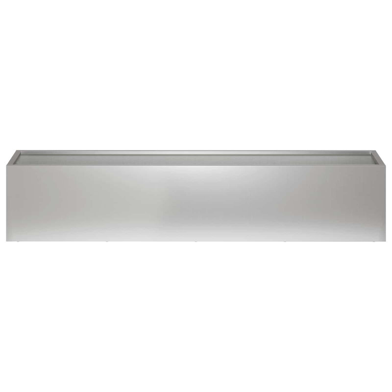 Planter Box, 20cm H x 100cm W x 100cm D, White