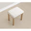 Table de coiffeuse Brilliant Gold avec tabouret, 3 tiroirs de rangement, miroir réglable et miroir