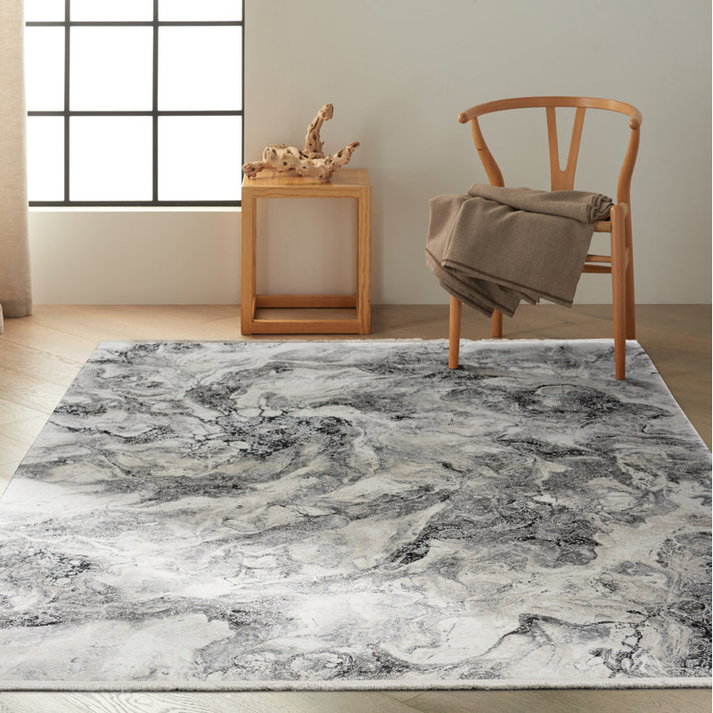 Abstract Indoor Rug, Rectangle 5'3" x 7'3"