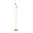 65.5'' Satin Brass Tree Floor Lamp