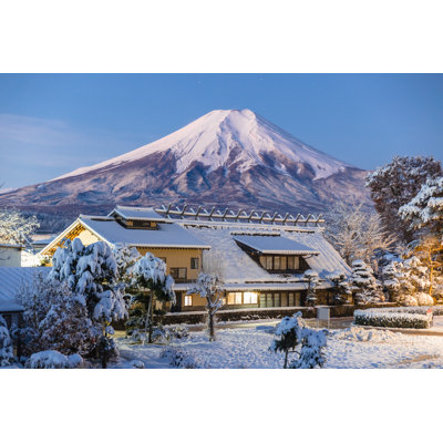 Oshino Village - Wrapped Canvas Print
