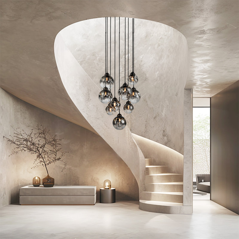 Luminaire suspendu 9 lumières Minka Metropolitan Neveh