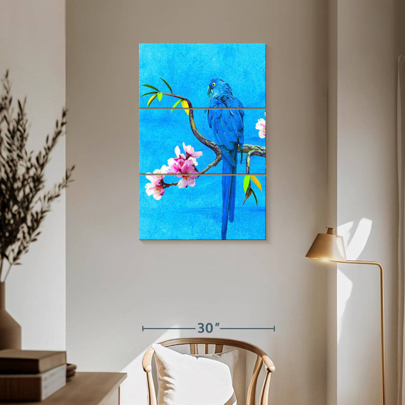 Brampt Spring Bird And Flower
