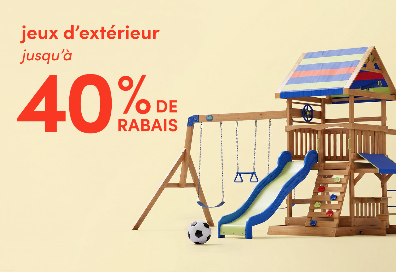 jeux d'extérieur en solde
