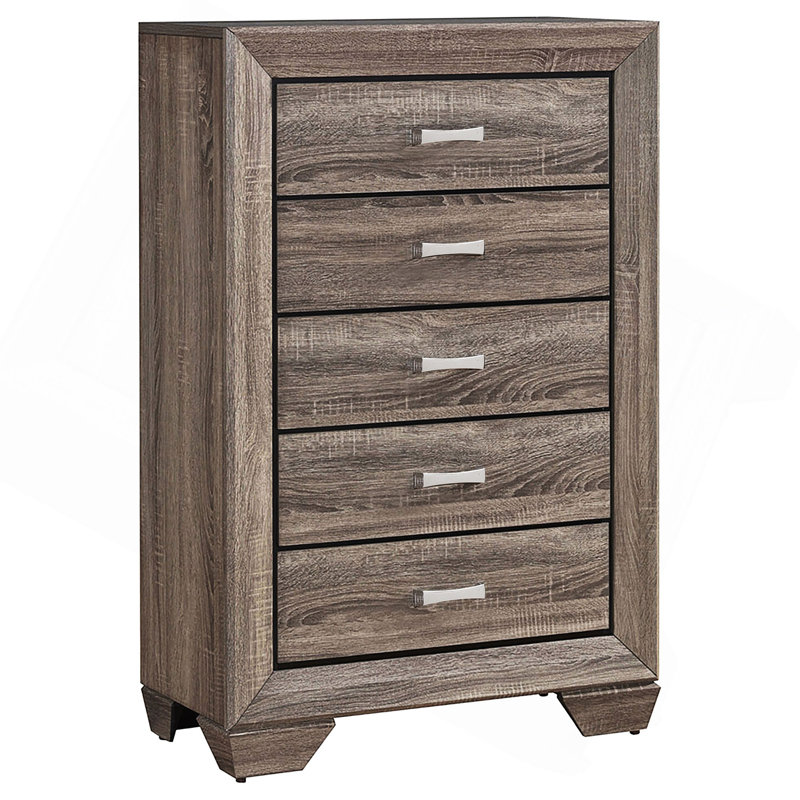 Washed Taupe Bedroom Dresser&Chest, Taupe