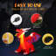 Dragon gonflable d'Halloween cracheur de feu