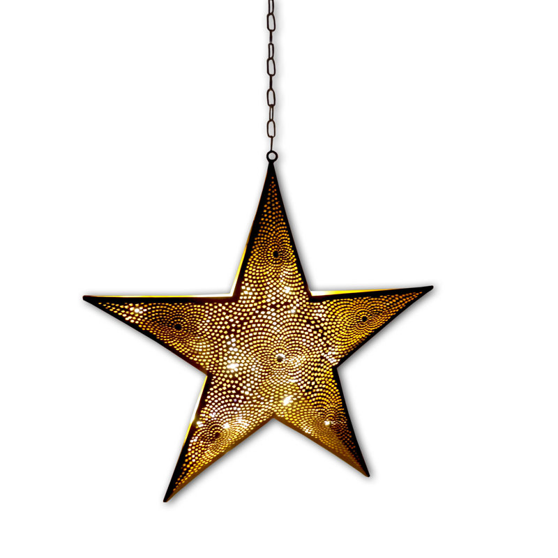 Itzel - Light Gold LED Unique/Statement Pendant