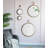 Iron Frame Vertical Round Mirror-37721309