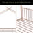 Twin Size Metal House Platform Bed-1897760008