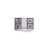 ILVE Nostalgie II Series 40 inch Dual Fuel Range with 6 Sealed Burners, Griddle (Glass Door)-99299506-99299491