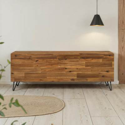 Sherry Solid Wood Storage Bench