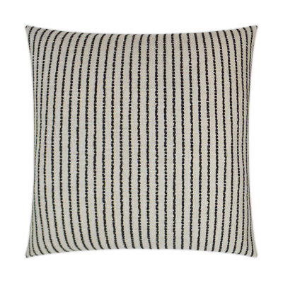 Demetria Striped Reversible Throw Pillow