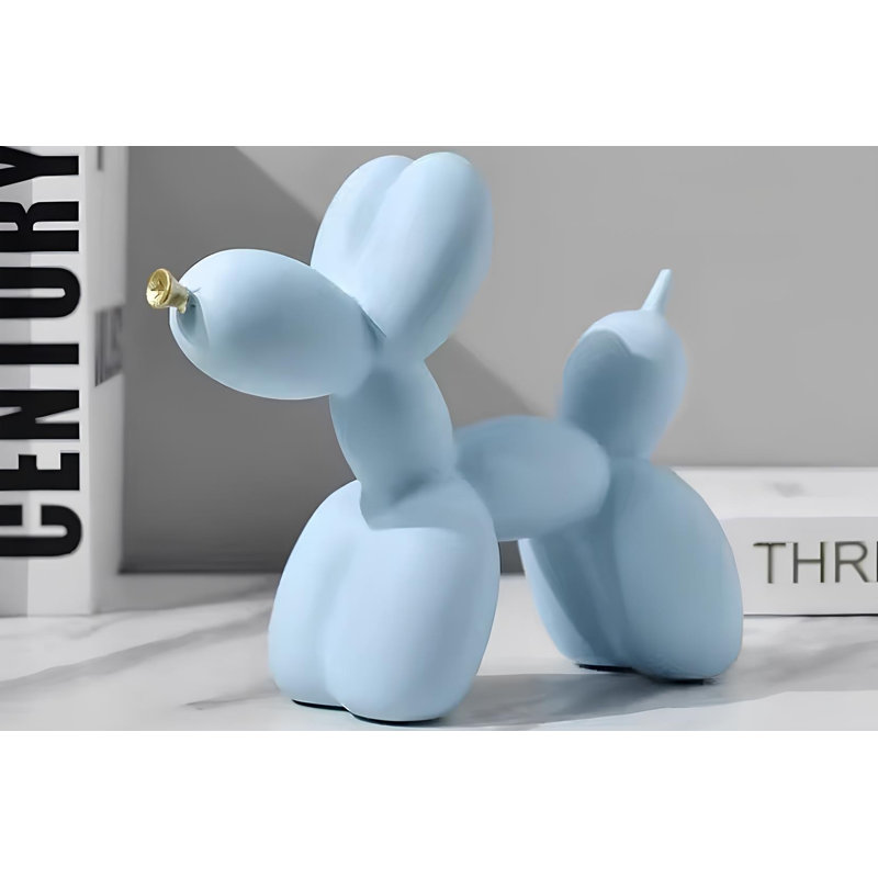 Charming Decorative Object, Baby Blue, 6.7 x 3.1 x 8.7 inches | Made of 100% Polyester, Soft and Durable | Perfect for Home Decor, Office Accent, or Gift Idea | Lightweight and Stylish Addition to Any Space