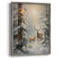 «Christmas Holiday Art» DCXCI, reproduction encadrée - bois massif-1233504709