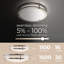 Plafonnier encastré rond à DEL de 10 W et 10 lumens avec 5 choix de téléviseurs à incandescence de 2700-3000-3500-4000-5000K East Grove Home Builder Essential en nickel brossé (ensemble de 2 lumières)-127458927-127458923-127458925