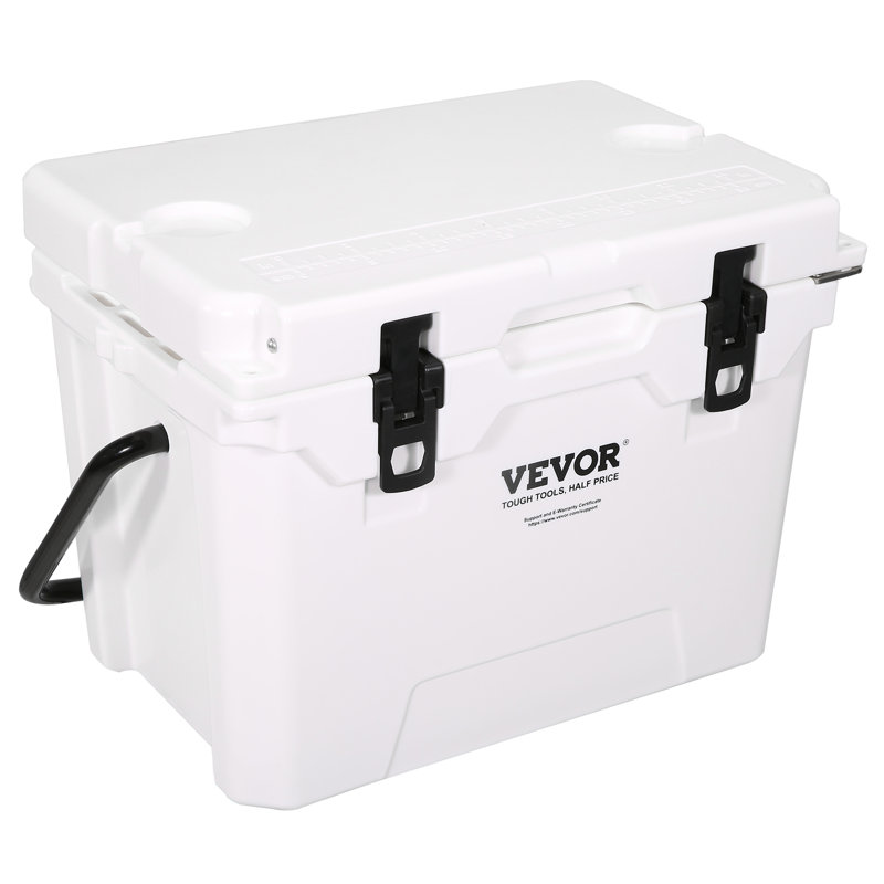 VEVOR 25 Quarts Ice Chest in White