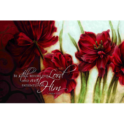 «Be Still Flowers», impression sur toile tendue