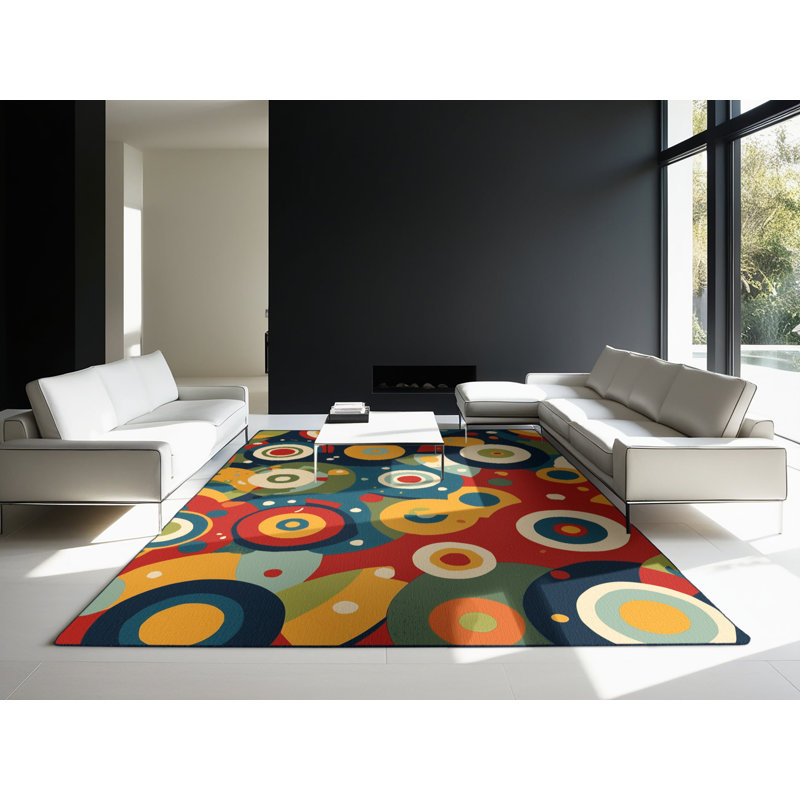 Tapis Funky Glow, Rond 7 pi