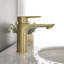 Robinet de salle de bain monotrou